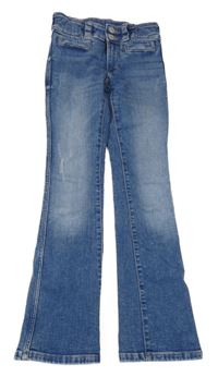 Modré bootcut rifle H&M