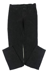 Antracitové tregíny riflového vzhledu zn. H&M