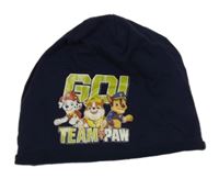 Tmavomodrá podšitá čepice s Tlapkovou patrolou Nickelodeon