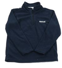 Tmavomodrá fleecová funkčná mikina s logom REGATTA