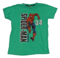 Zelené tričko so Spidermanem