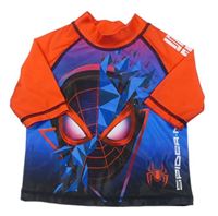 Modro-červené UV tričko so Spidermanem Primark