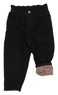 Černé podšité rifle Ergee