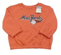 Nové - Korálová mikina s nápisom Primark