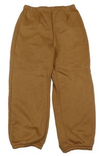 Hnědé zateplené tepláky Shein