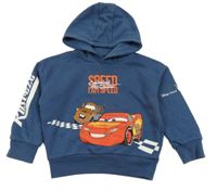 Šedomodrá mikina s kapucí - Autá Primark