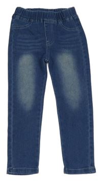 Modré džegíny Shein