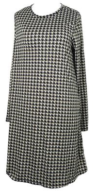 Dámske čierno-béžové vzorované šaty Pep&Co