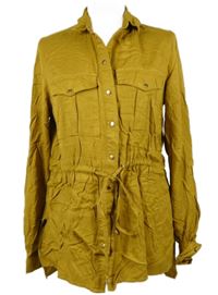 Dámska okrová peplum blúzková á tunika River Island