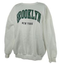 Dámská bílá mikina s nápisem Shein 