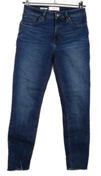 Dámské tmavomodré skinny rifle MNG 