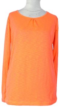 Dámske neónově oranžové športové tričko Mountain Warehouse