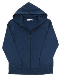 Tmavomodrá prepínaci mikina s kapucňou L&D