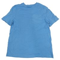 Modré tričko s vreckom F&F