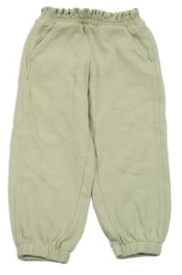 Světlezelené tepláky ZARA