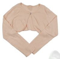 Ružové pletené bolerko s gombíkom H&M