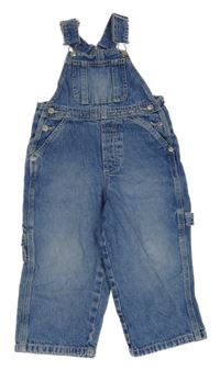 Modré laclové rifle H&M