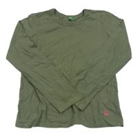 Khaki tričko Benetton