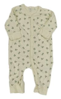 Smotanový overal s listami