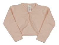 Světlerůžové propínací bolérko C&A