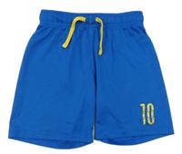 Modré športové kraťasy s číslom H&M