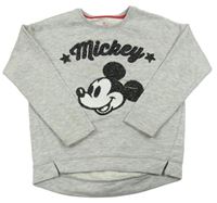 Sivá mikina s Mickeym Disney