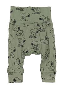 Khaki tepláky so Snoopym H&M