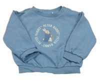 Modrá oversize mikina Peter Rabbit M&S