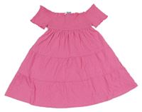 Růžová šatová tunika Primark