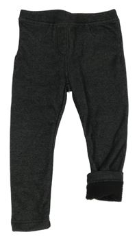 Tmavosivé teplákové tregíny Lupilu