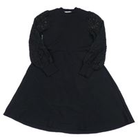 Černé šaty s krajkou Lipsy London