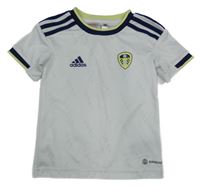 Bílý funkční fotbalový dres Leeds United Adidas