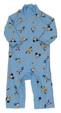 Světlemodrý UV overal s Mickey s kamarády PRIMARK