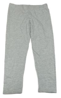 Sivé melírované capri legíny alive