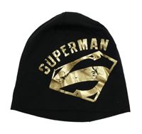 Černá čepice se znakem Supermana H&M