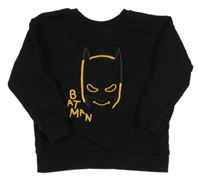 Čierna mikina s Batmanem George