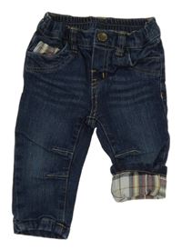 Tmavomodré podšité rifle BabiesRus