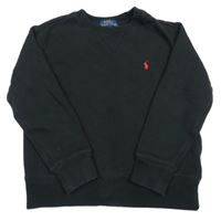 Čierna mikina s logom RALPH LAUREN