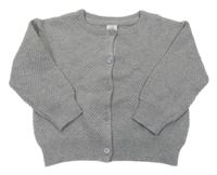 Sivý melírovaný vzorovaný prepínaci sveter H&M