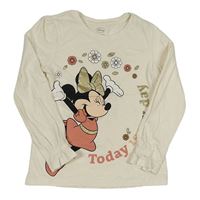 Smetanové triko s Minnie C&A