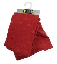 Nové - Červené silonky s hvězdami Dunnes