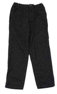 Černé teplákové kalhoty C&A