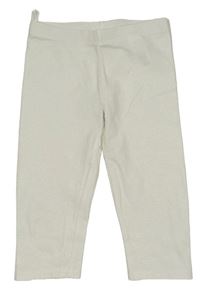Biele capri legíny C&A