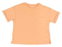 Neonově oranžové crop tričko F&F