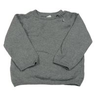 Tmavosivý ľahký sveter H&M