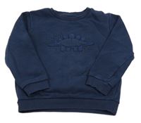 Tmavomodrá mikina s dinem M&S