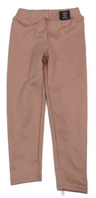 Staroružové thermo legíny s nášivkou shein