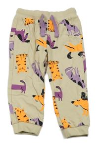 Béžové tepláky s pejsky Pep&Co