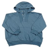 Modrá mikina s kapucňou George