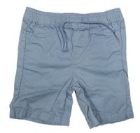 Světlemodré plátěné kraťasy Primark